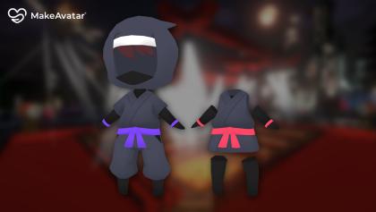 MakeAvatar Costume ChibiKetai Ninja Costume